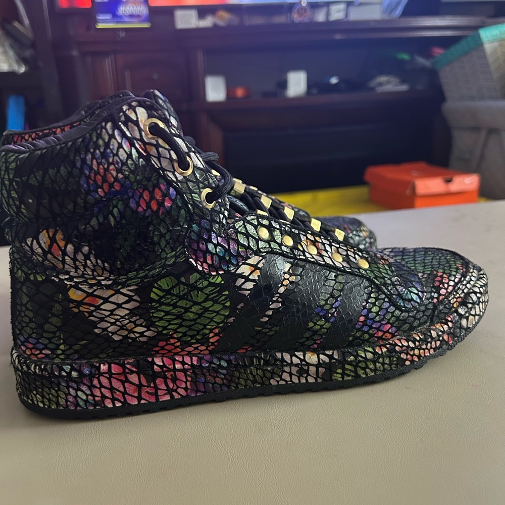 Adidas Originals Top Ten Hi Floral Snake Men's Size 10